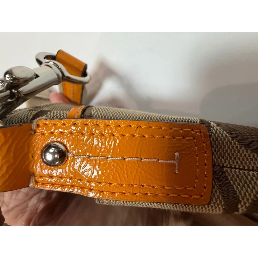 Vintage Coach Monogam Crossbody